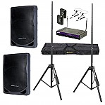 American Audio Pro DJ 2 XSP 15 Passive 15 800 Watt Speakers With