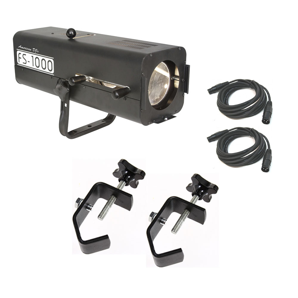 American DJ FS 1000 Church Stage High Power 575W Follow Spot Light