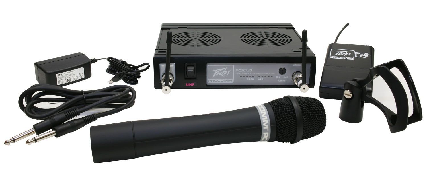 Peavey Pro Comm PCX U7 HH 914.900 MHZ D UHF Wireless Handheld