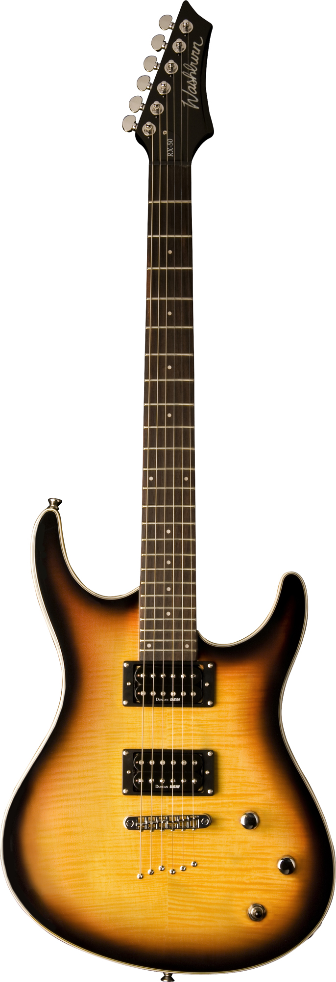 Washburn sunburst electric deals guitar