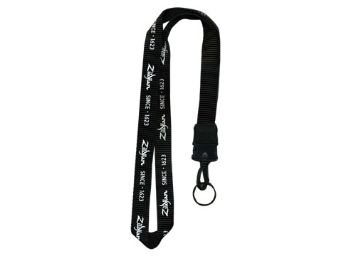 Zildjian T3230 Stylish Lanyard 1623 with White Logo & Clip - ZIL12-T3230